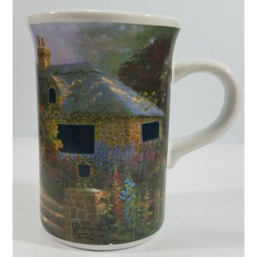Thomas Kinkade Painter Of Light Hollybock House Coffee Mug - EUC Excellent Used-